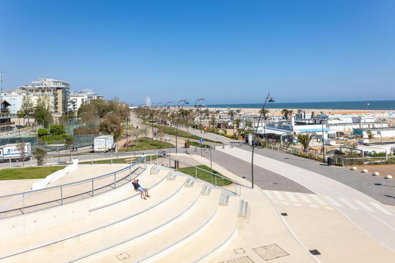 Bilocale Con Giardino A 200Mt Dal Mare - Homeunity Rimini Dış mekan fotoğraf